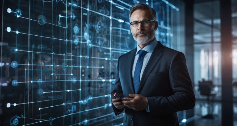 Leonardo_Kino_XL_A_confident_leader_standing_in_a_futuristic_o_1 Leonardo_Kino_XL_A_confident_leader_standing_in_a_futuristic_o_1